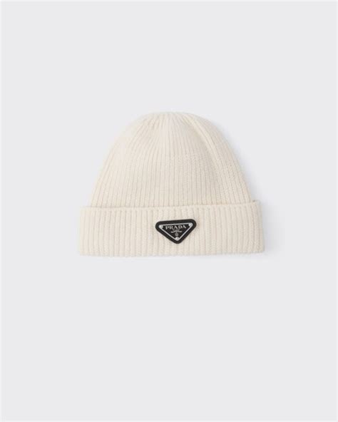 mens prada hats|prada beanie white and pink.